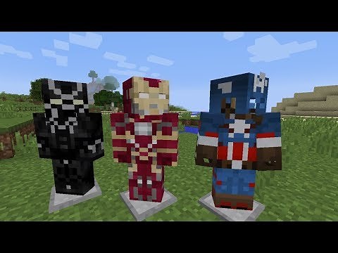 AVENGERS ENDGAME EN MINECRAFT | Superheroes X Mod 1.13.2/1.12.2