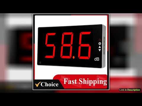 Sound Level Meter with Large LCD Screen Wall Mounted Digital Sound Level Meter Digital Noise Meter