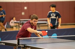 8.9K views · 77 reactions | Since 1971, the Table Tennis Club has connected Hokies to the sport. Now, it has a new home on campus.  Jim Mossberg '73, '75 started the Table Tennis Club during his time at Virginia Tech. With Jim's help, the club recently found a home in the newly-renovated War Memorial Hall. A scholarship provided by Jim and Elizabeth Mossberg hopes to foster new interest and skills in the sport. | Virginia Tech | Facebook