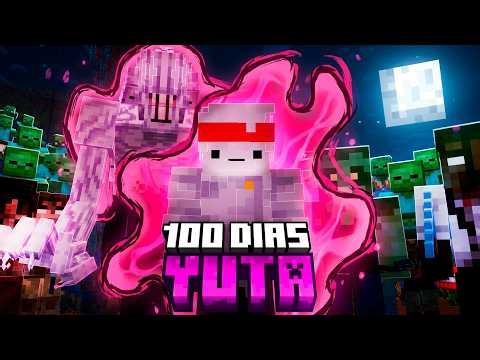 100 DIAS sendo YUTA OKKOTSU em um APOCALIPSE ZUMBI no Minecraft