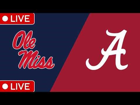 Ole Miss vs Alabama LIVE FHD | NCAA College Baseball 2026