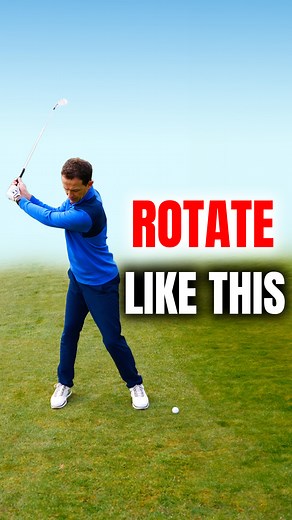 Danny Maude | Improve your backswing and downswing by feeling how to rotate correctly. It's not what you think! * * #SwingTips #GolfTips #Golf... | Instagram