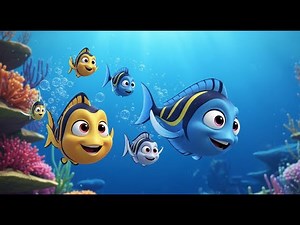 Counting Fish Swimming Fast 🐠💦 | Learn Numbers for Kids | Fun Counting Adventure