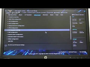 ASUS TUF B550: Manage Above 4G Decoding for High-End GPUs
