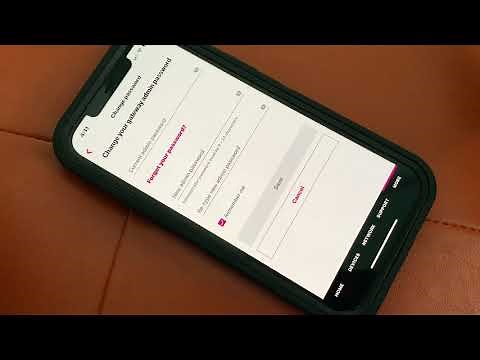 How to change your Admin Password on T Mobile High Speed Internet Gateway on iPhone 12