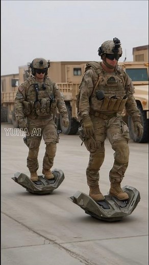 Military Anti-Gravity Hoverboards Tested on Base. #hoverboard #antigravity #futuretech #robotics