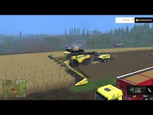 Farming Simulator 15 PC Mod Showcase: New Holland Combine