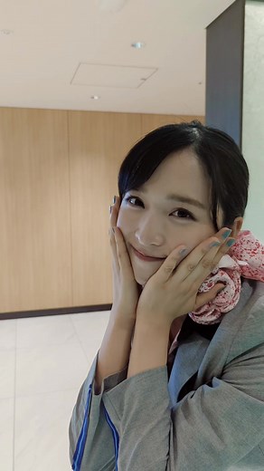 ぴょこ💙 @小栗有以 #allnipponairways #小栗有以 #制服#飛行機 #旅行 #akb48