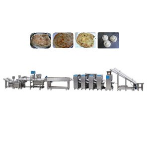 [Hot Item] Automatic Malabar Onion Methi Paratha Dough Ball Production Line Machine for Cainai Parotha Industries New Style Model