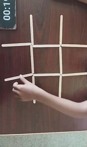 How to Solve the Stick Puzzle #1/Move 3 Sticks to Make 3 Squares/12 Icecream Stick Riddles