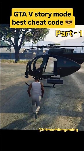 GTA V story mode best cheat codes 😎 part - 1 gta v story mode cheat 😱 #gta #gta5 #shorts