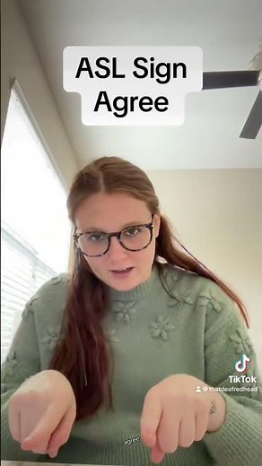Learn How To Sign "Agree" in ASL for Beginners | American Sign Language #shorts