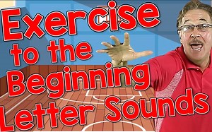 【Jack Hartmann】自然拼读｜音素意识｜分辨单词第一个声音练习 beginning sound练习｜歌谣版