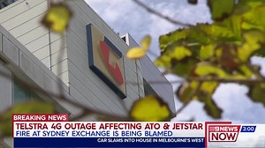 SERVICE OUTAGE: A technical glitch has caused outages for Telstra customers and is affecting Jetstar Australia. #9News | http://Nine.com.au | 9 News