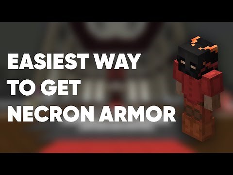 The EASIEST WAY to get NECRON ARMOR for Mid-Game - (Hypixel Skyblock)