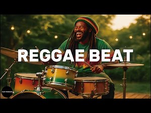 Reggae Beat │ Drum Tutorial │ Sheet Music + Play-Along │ 80→40 BPM (Multi-Tempo)