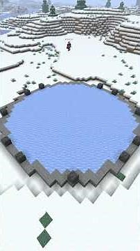 Ice Skating Rink In Minecraft ⛸️