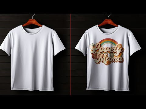 Add Any Logo to a T-Shirt FAST in Photoshop | T-Shirt Mockup | Quick Fixup