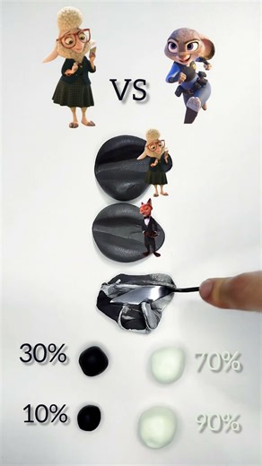 Zootopia Color Mix Battle 🐑🆚🐰