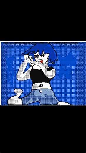 Cry 🫩 #flipnote #animation #cry #wah #artedigital #art