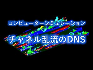 平行平板間流れの直接数値シミュレーション