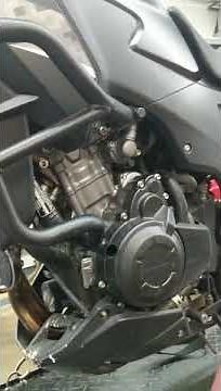 Honda Cb500x Givi engine guard install crash bars