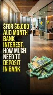 Earn AUD 6,000 Monthly Interest in Australia: Here’s how much you need