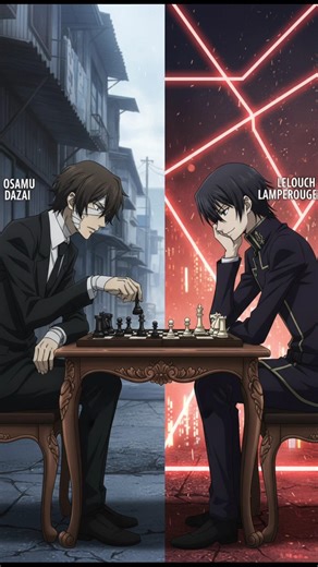 Osamu Dazai (Bungou Stray Dogs) vs Lelouch Lamperouge (Code Geass): Catur Kematian #bungoustraydogs