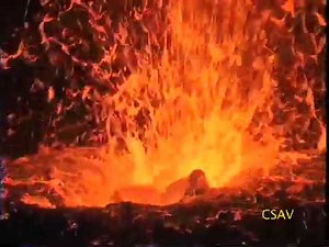 CSAV Hawaii: NIGHT Volcanic Bubble Bursts, 1994