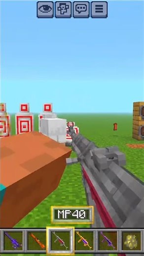 MP40 Sub machine gun in Minecraft PE