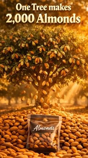 Your Almonds Travel 2,000 Miles Before You Eat Them | From Raw to Real #shorts