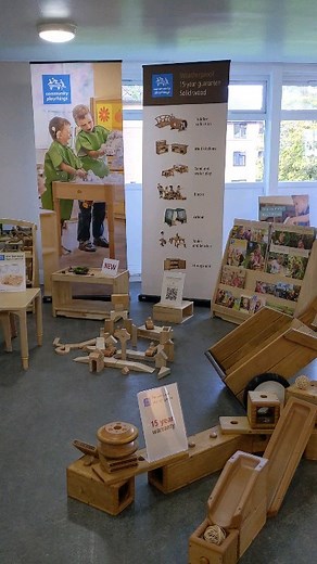 We are at the Alice Sharp Conference Igniting the Spark an Early Years residential connecting with early years educators and sharing our passion for early learning and creating engaging environments 🌱 @adventureswithalicesharp #communityplaythings #communityplaythingsuk #communityplay #outdoorfurniture #blockplay #eyfs #eyfsideas | Community Playthings UK