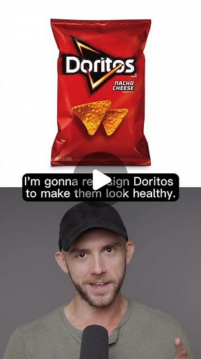 Brandon Shepherd on Instagram: "I redesigned Doritos to make them look healthy. . . . . . #branding #design #graphicdesign #logo #brand #logodesigner #graphicdesigner #designer #creative #brandidentity #logodesign #freelance #logos #illustrator #typography #logodesigns #logotype #freelancedesigner #logoinspiration #brandidentity #brandingdesign #brandinginspiration #packagedesign #packagingdesign #packaging #tutorial"
