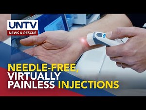 Dutch researchers developed needle-free, virtually painless injections