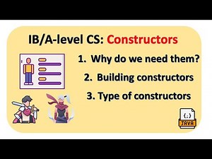 Constructors for IB/A-level Computer Science