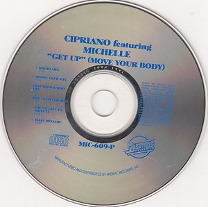 Cipriano Featuring Michelle - Get Up (Move Your Body)