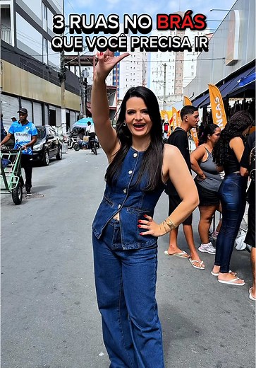 3 ruas essenciais no Brás para suas compras de moda