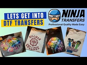 How to use DTF transfers FROM NINJA TRANSFERS| Are they worth all the hype? |