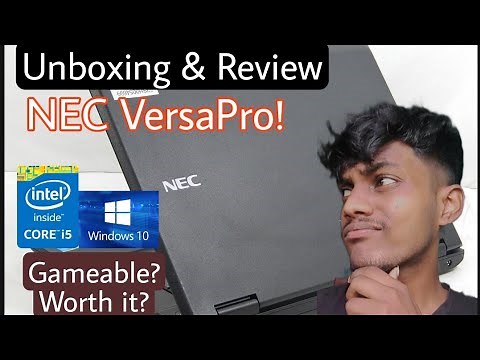 UNBOXING ＆ REVIEW NEC VERSAPRO LAPTOP - A BUDGET LAPTOP FROM SHOPEE! #BENNNACOUSTICZ