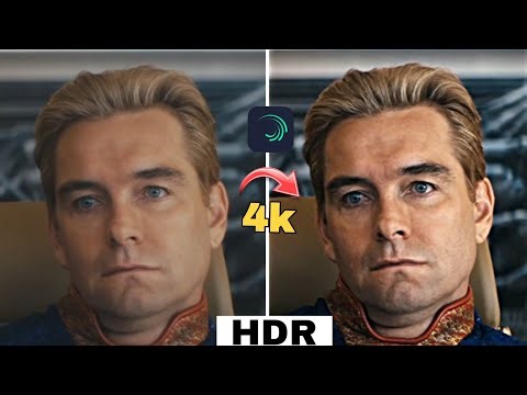 Alight Motion 4K CC Sharpen Quality Video Editing / Low Quality Video To High Quality Video Tutorial