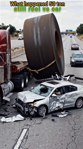 Runaway Steel Coil Destroys Cars! 😱 | 3D CGI‪@3DTVUSA‬