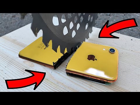 EXPERIMENT: SAW vs iPHONE XR
