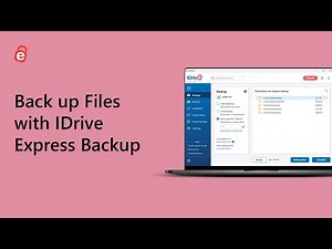 How to Back up Files/Folders to IDrive Express Devices | IDrive Express Backup