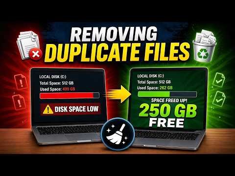 I Deleted 50GB of Duplicates in 1 Click! (Duplicate Files Fixer Tutorial)