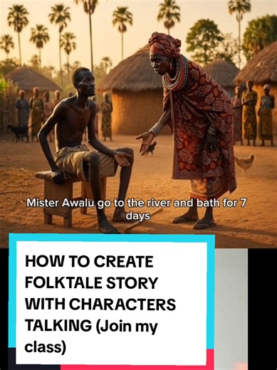 Creating Engaging Folktale Stories with AI Tools