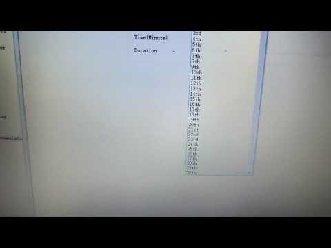 Function scheduled Run HGM420 N