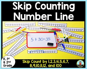 Skip Counting Number Line - Etsy UK