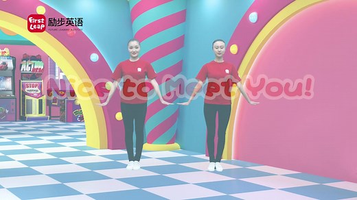 英语儿歌-13-Nice to meet you！