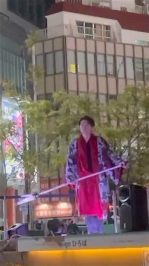 マイクスタンドを振り回してこそロック #路上ライブ #shorts #和風ロック