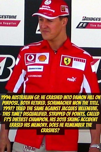The Dirtiest Champion in F1 History – Michael Schumacher's Crashes That Won Titles